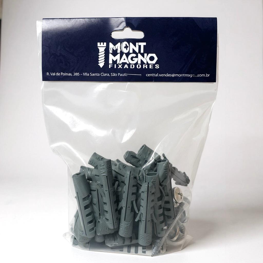 KIT Bucha Fixao S-10 c/Paraf.PH 6,3 x 50 GE